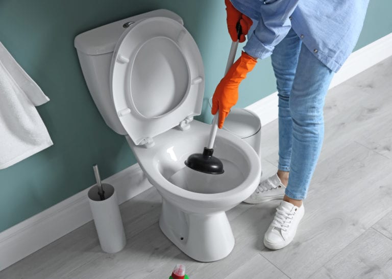 12 Causes of Clogged Toilets: Toilet Paper, Paper Towels, Ear Swabs, & More | Fenwick Home Services How To Unclog Toilet Clogged With Paper Towels